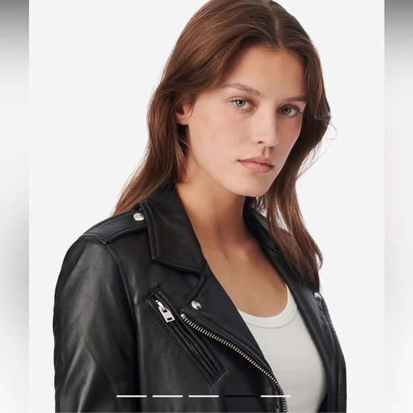 IRO Newhawn Leather Jacket - Picture 3 of 12